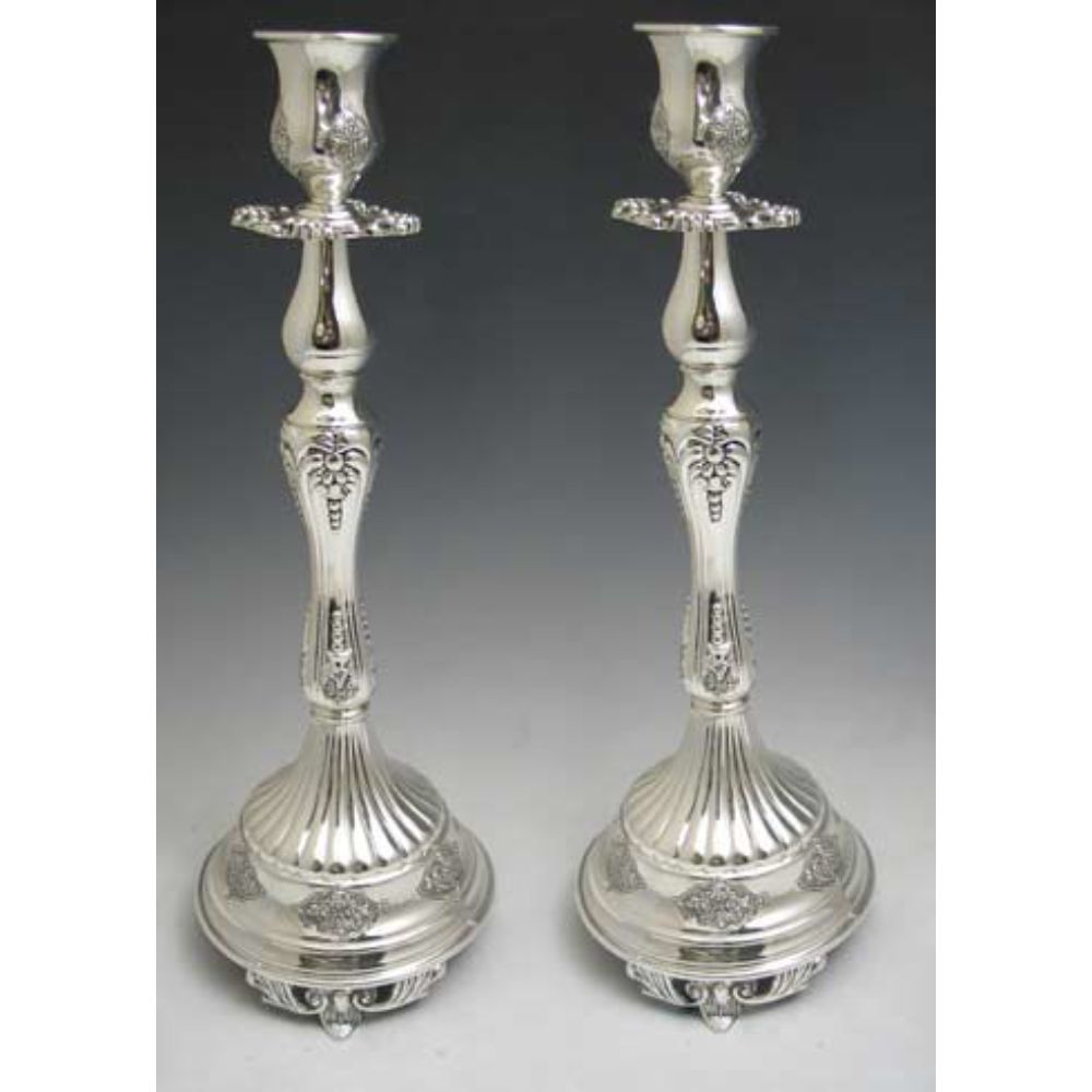 Legacy Fine Gifts & Judaica Candlesticks Silver Plated
