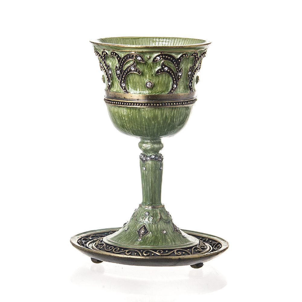 #109-S Ravenna Cup and Tray