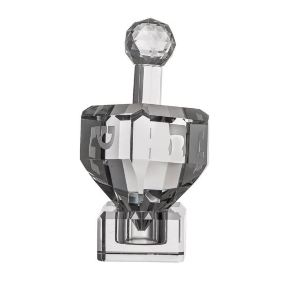 Dreidel Crystal Large with stand