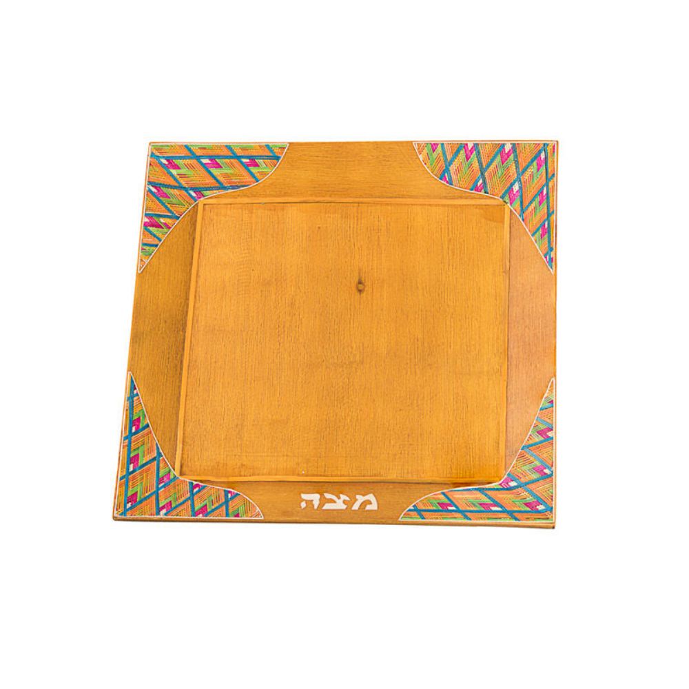 C101-L Reed Sea Matzah Plate