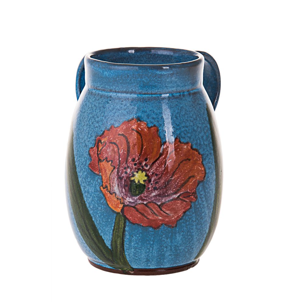 #7067-T Stoneware turquoise Wash Cup