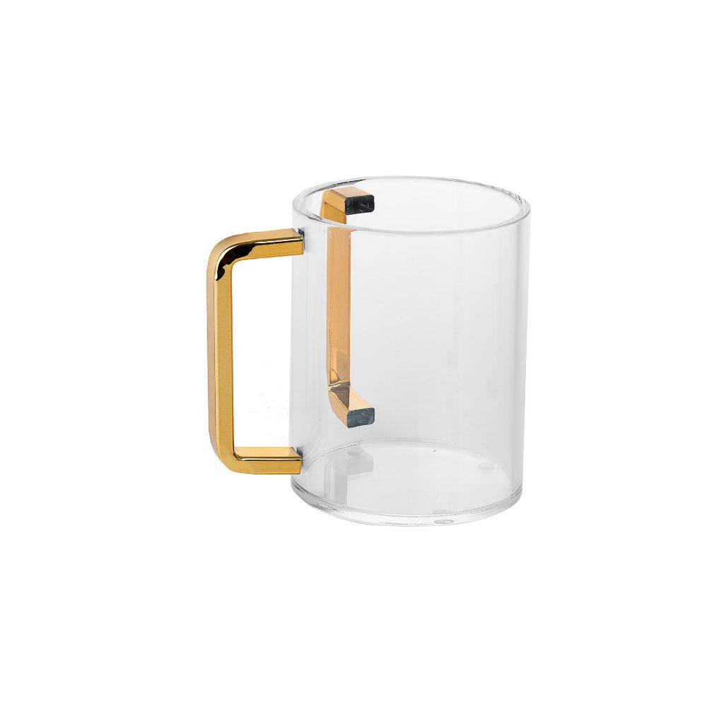#7072-G Wash Cup Lucite Gold handles
