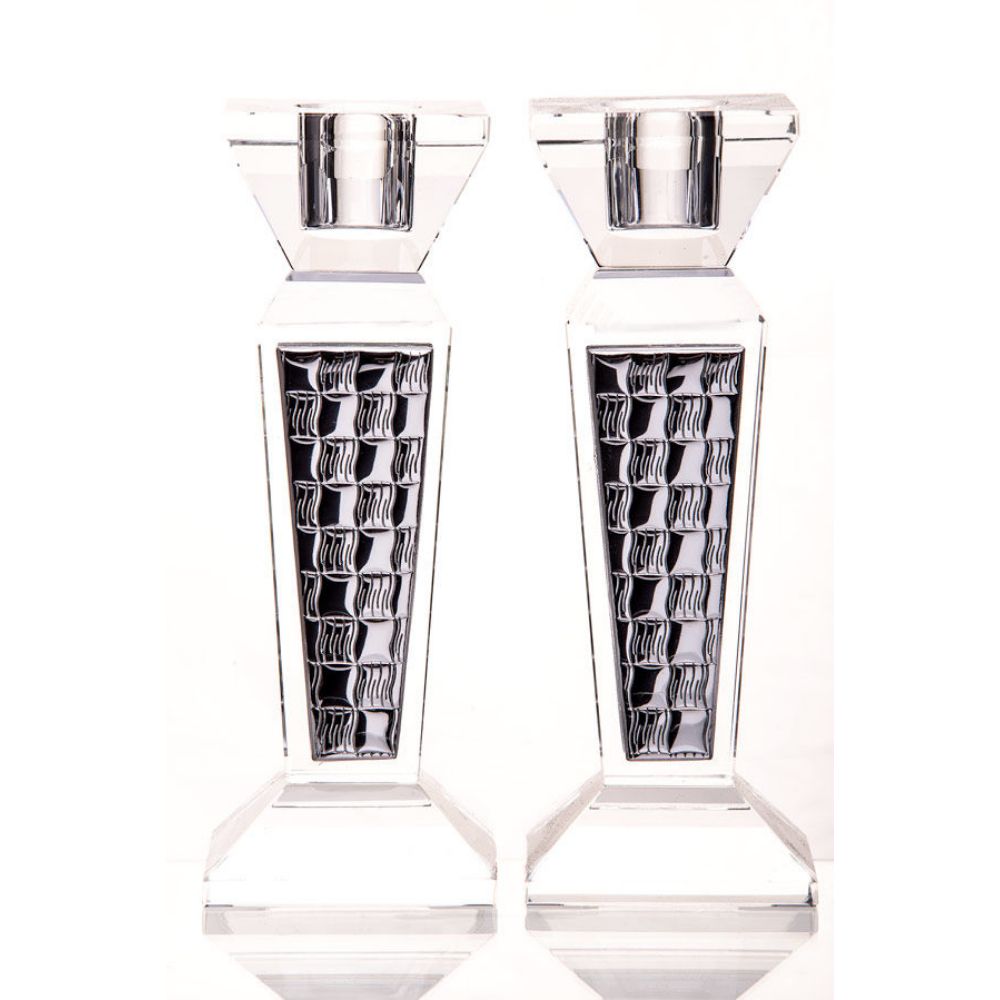 Crystal & Sterling Candlestick