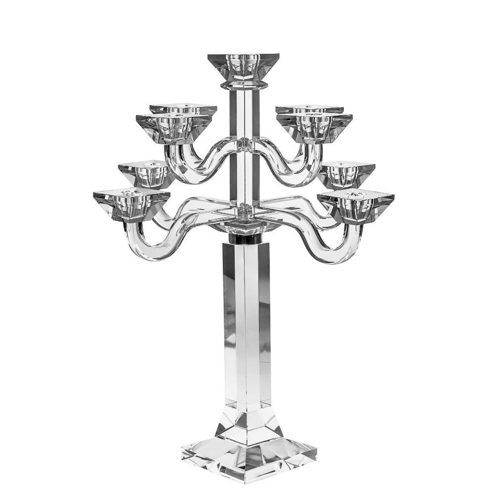 #16424 Crystal Candelabra with 9 branches