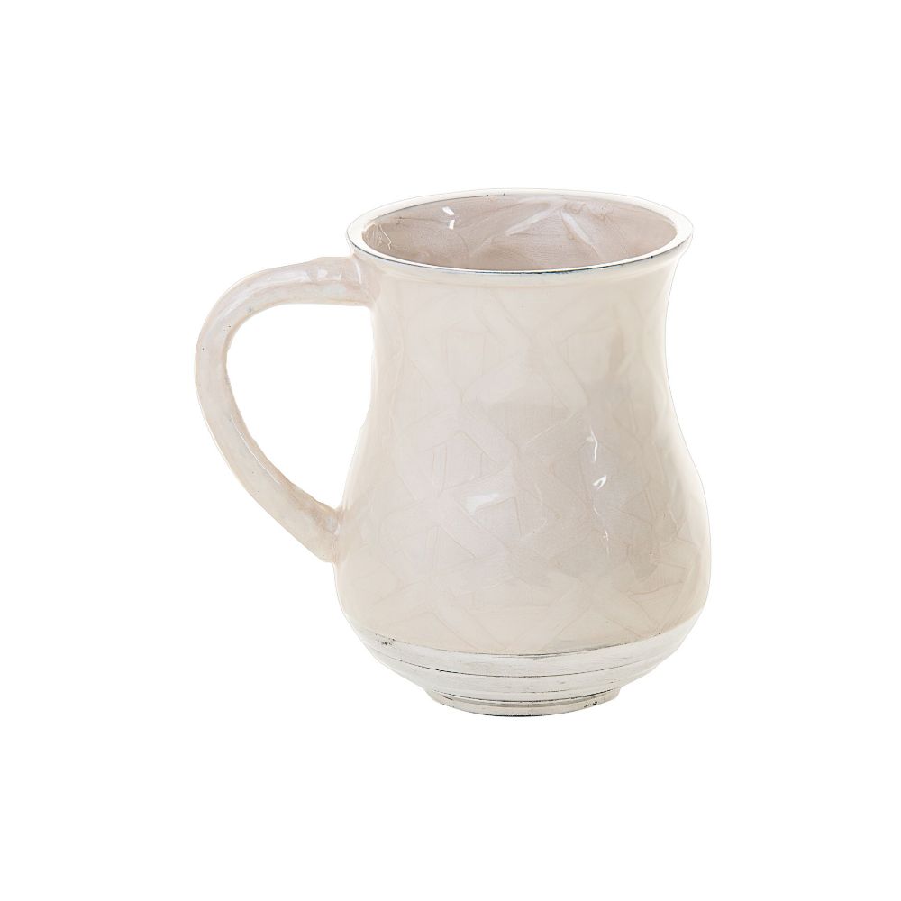 7069-OW Wash Cup Off White Enamel