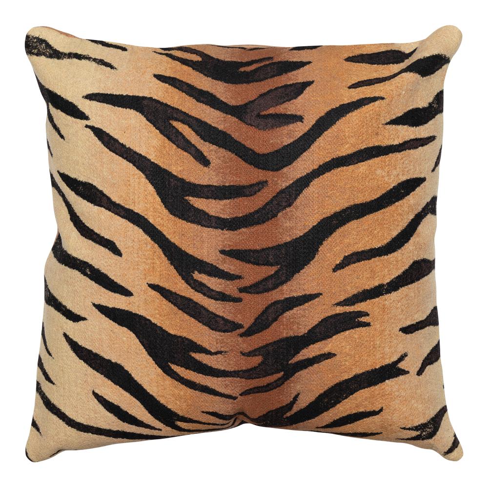 Liora Manne 7SA1S408519 VISIONS I TIGER BROWN Pillow