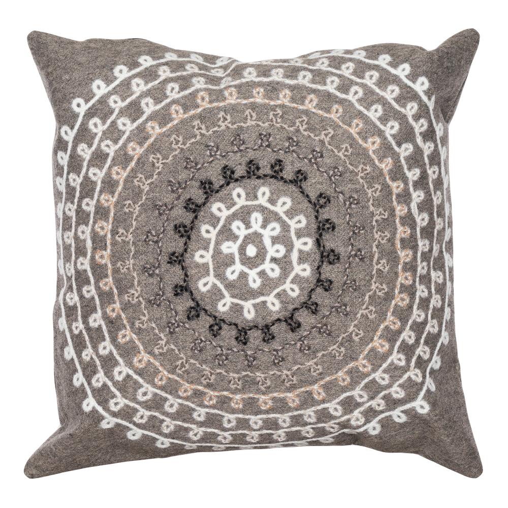 Liora Manne 4105/47 Visions III Ombre Threads Indoor/Outdoor Pillow Grey 20" x 20"