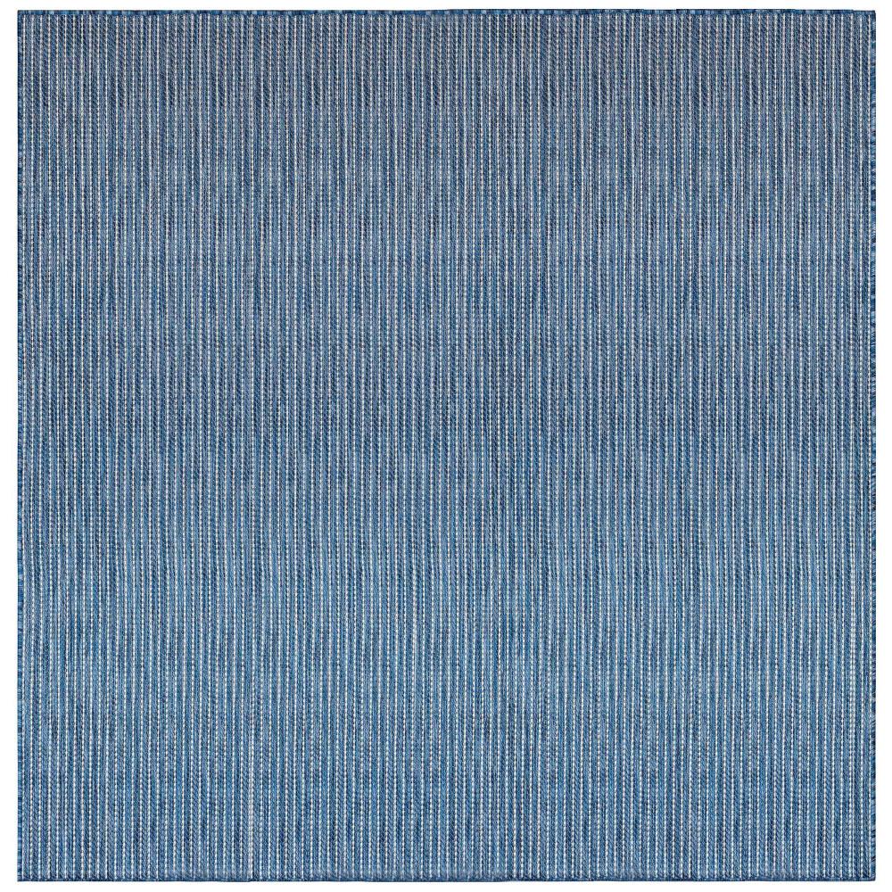Liora Manne 8422/33 Carmel Texture Stripe Indoor/Outdoor Rug Navy 7