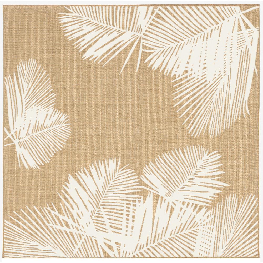 Liora Manne 8439/12 Carmel Palm Indoor/Outdoor Rug Sand 7