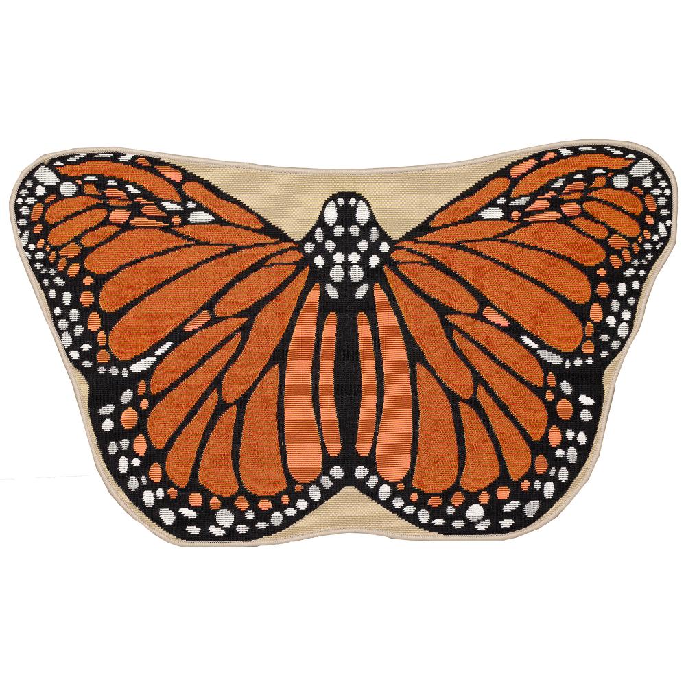 Liora Mann 9613/17 Esencia Monarch Indoor/Outdoor Mat Orange 3