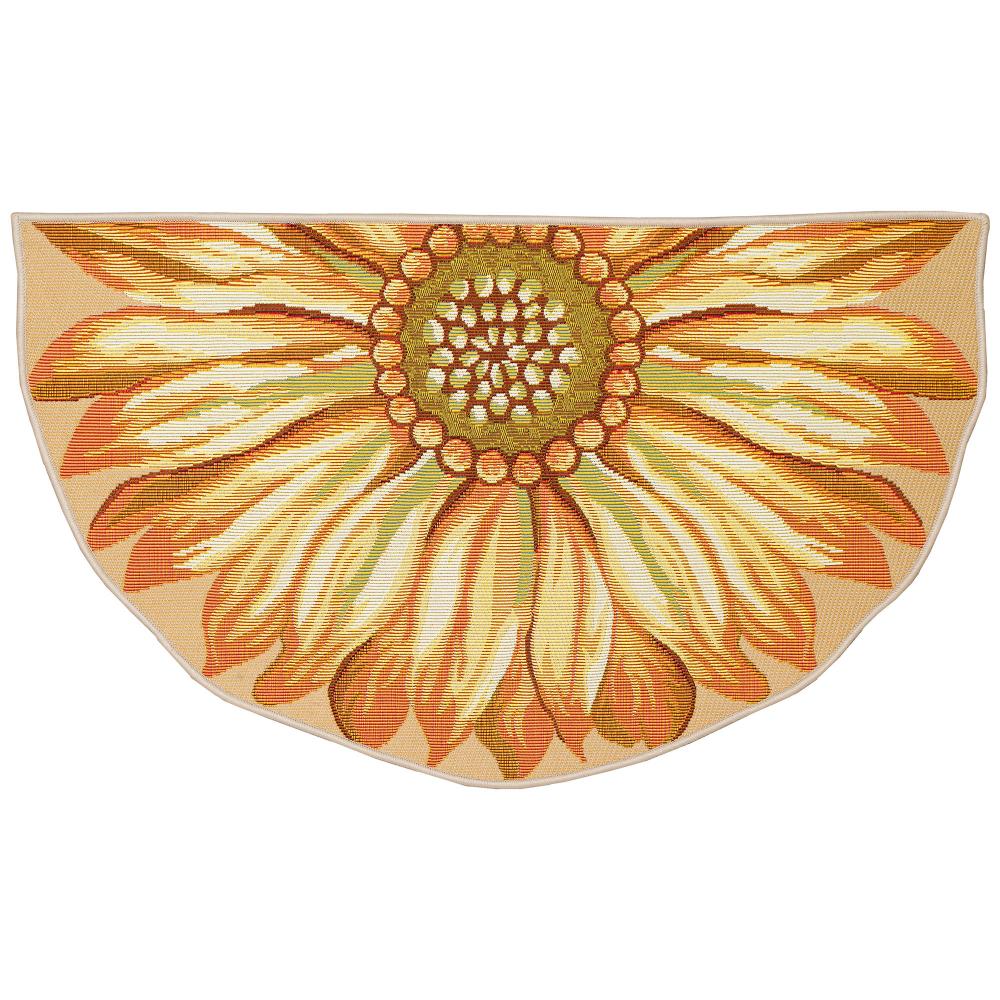Liora Mann 9617/09 Esencia Sunflower Indoor/Outdoor Mat Yellow 3