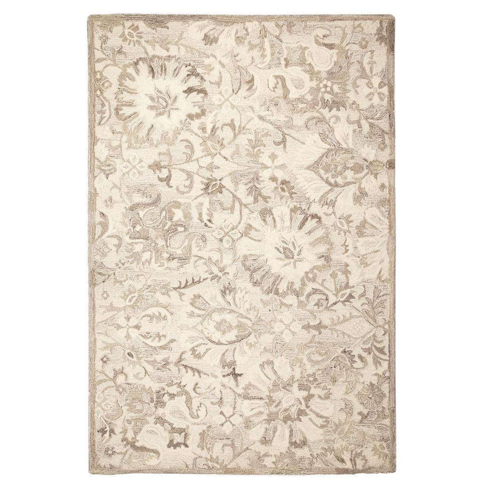 Liora Manne 6215/12 Flora Natural Indoor rugs in Natural 7 ft. 6 in. X 9 ft. 6 in.