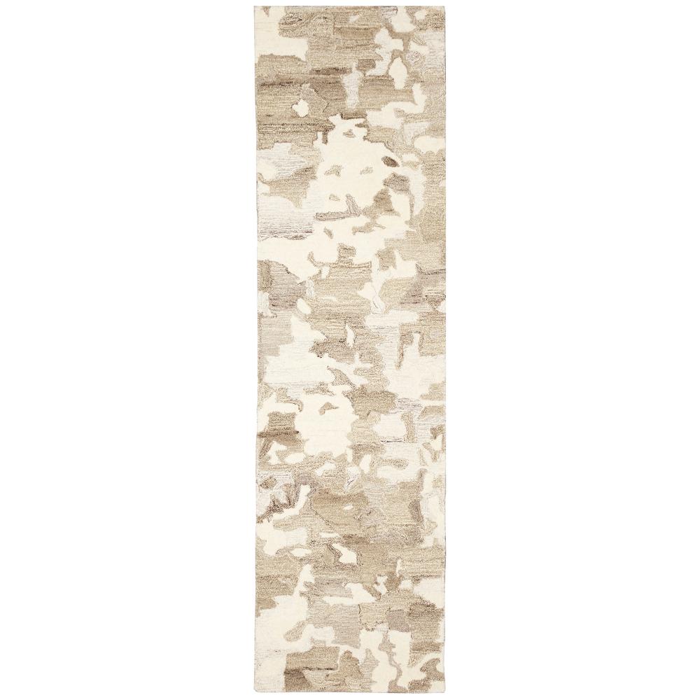 Liora Manne 6216/12 Abstract Natural Indoor rugs in Natural 2 ft. X 7 ft. 6 in.