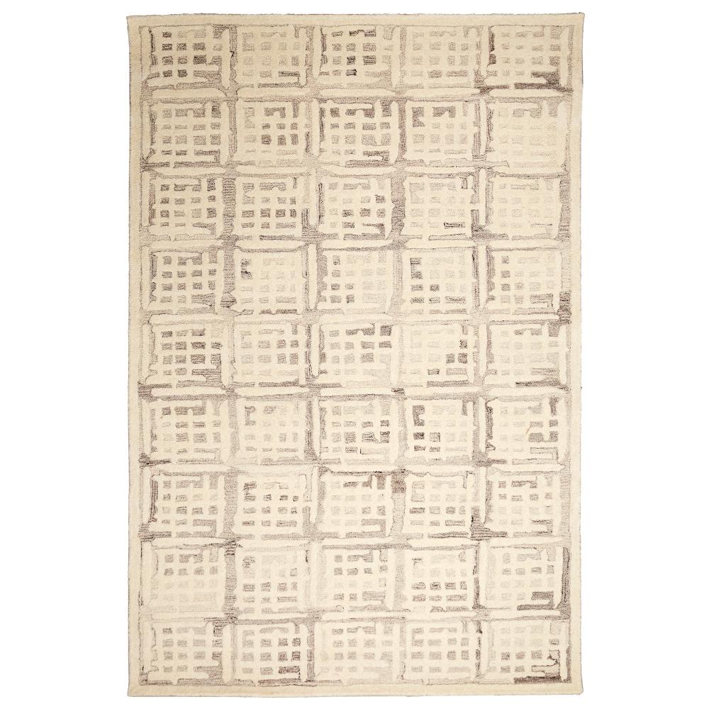 Liora Manne 9561/12 Window Natural Indoor rugs in Natural 5 ft. X 7 ft. 6 in.