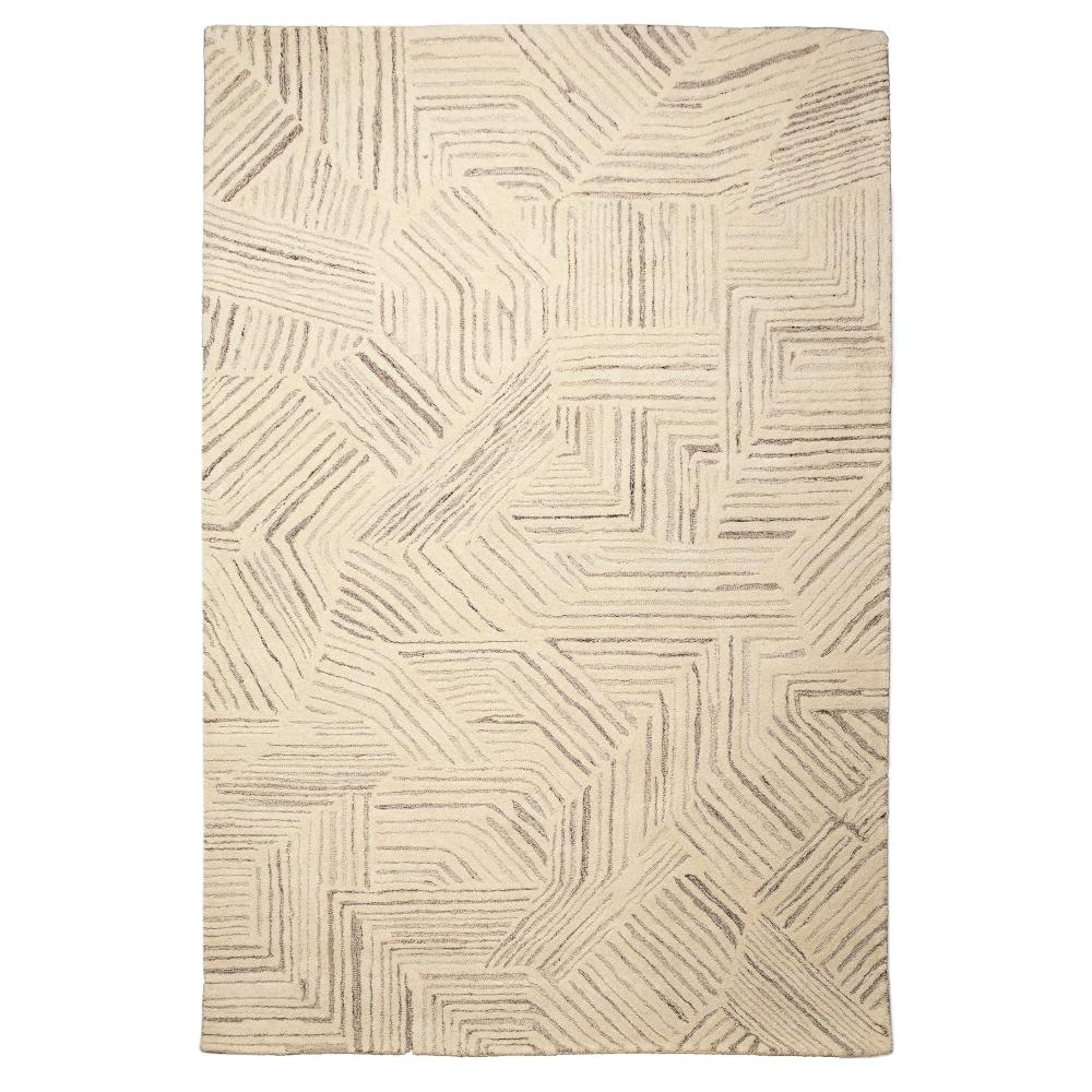 Liora Manne 9562/12 Modern Natural Indoor rugs in Natural 5 ft. X 7 ft. 6 in.