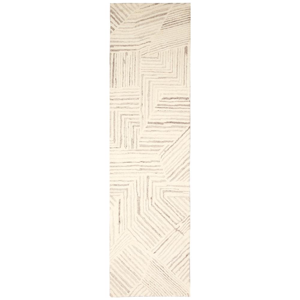 Liora Manne 9562/12 Modern Natural Indoor rugs in Natural 2 ft. X 7 ft. 6 in.