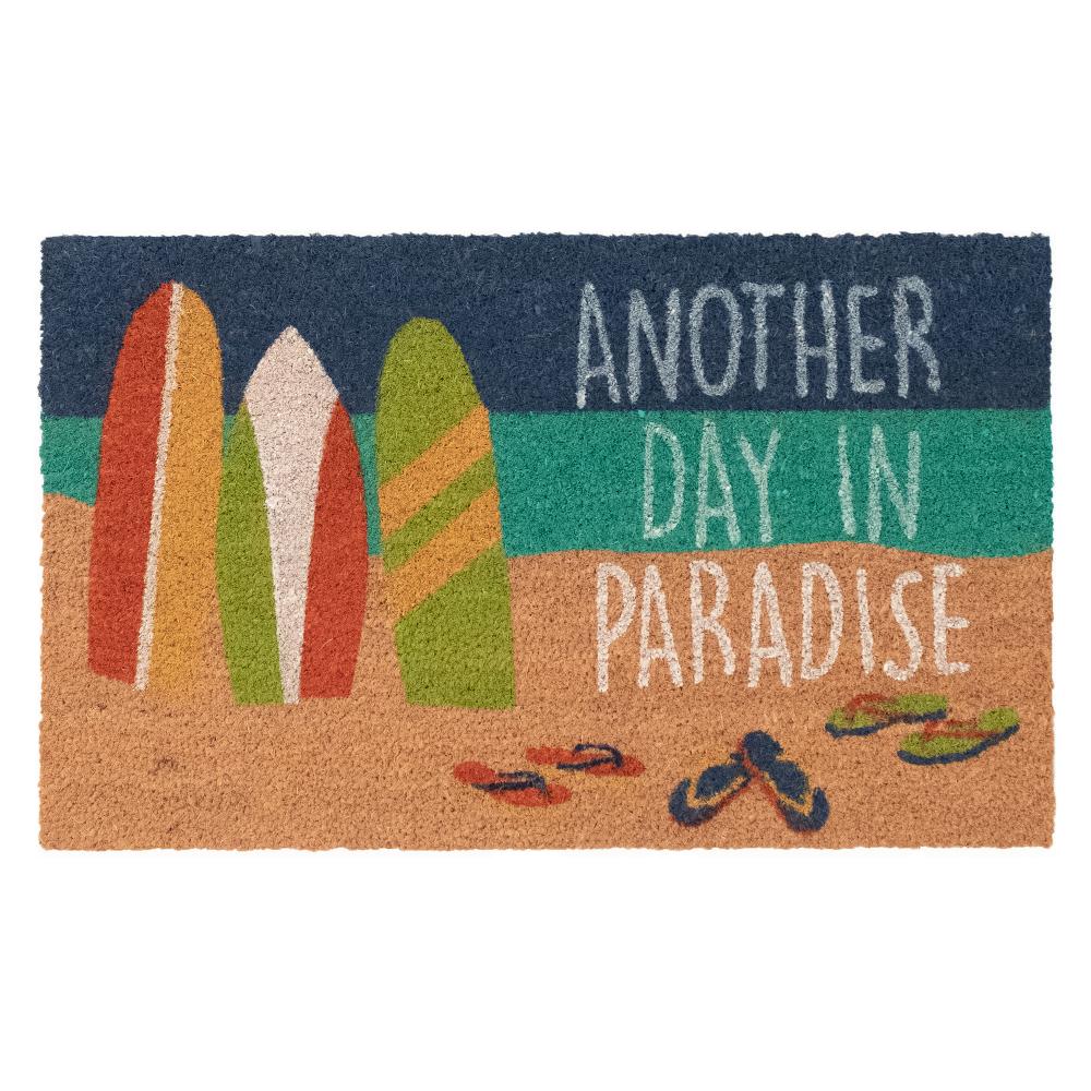 Liora Manne 2244/43 Natura Beach Paradise Outdoor Rug in Blue 1 ft. 6 in. X 2 ft. 6 in.