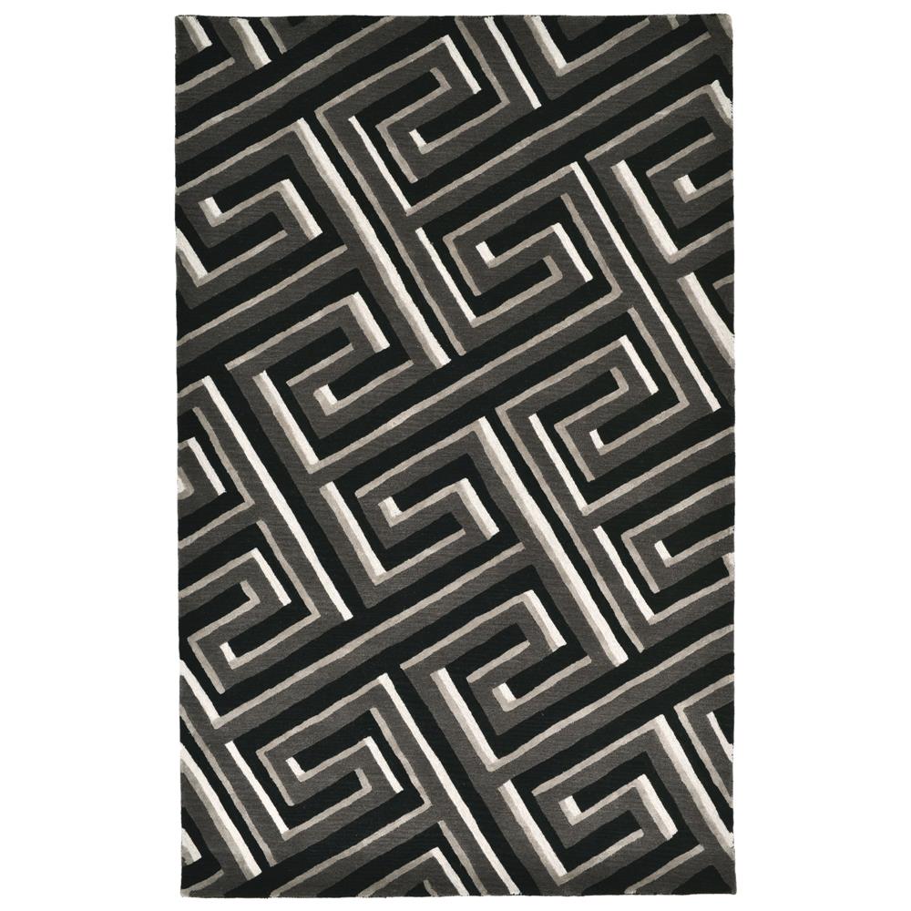 Liora Manne 9306/47 Roma Maze Indoor Rug Grey 42"X66"