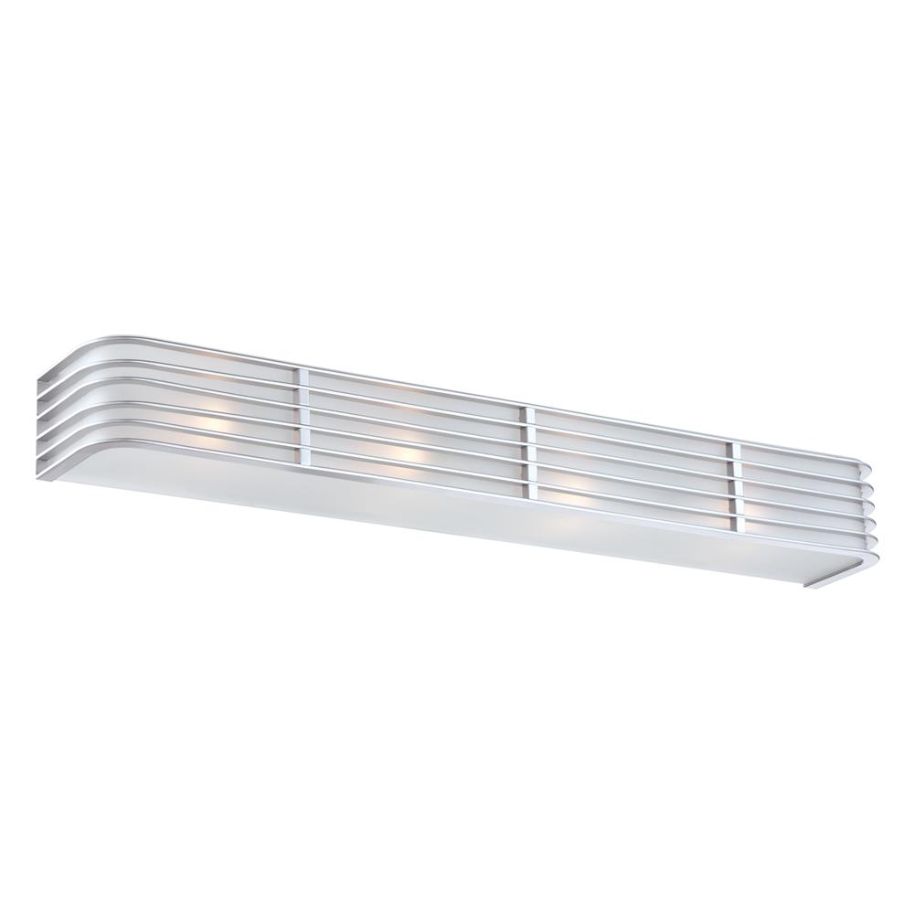 Lite Source LS-16174 Sconce, Silver, Metal Shade, E27 Type B 40wx4