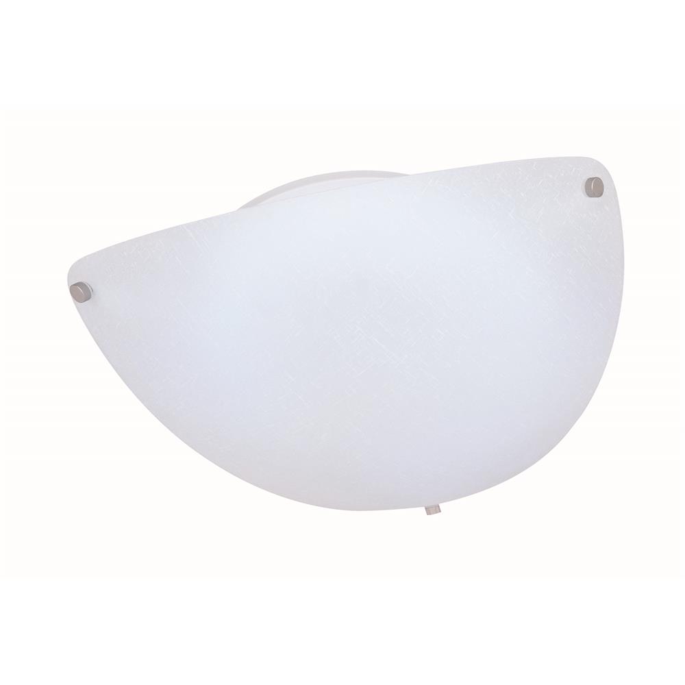 Lite Source LS-5392FRO Shelly 2 Light Flush Mount with Glass Shade
