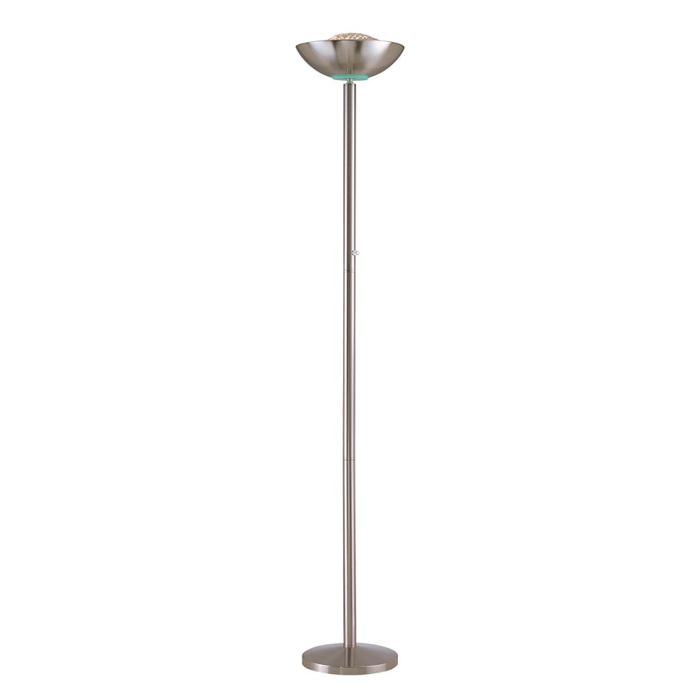 Lite Source LS-80910PS Basic II 1 Light Torch Lamp in Polished Steel
