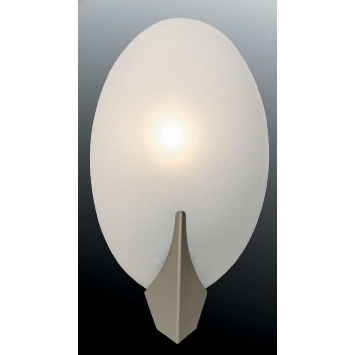 Lite Source LSI-1357PS/FRO Wall Sconce, Ps/frost Glass Shade E14 60w