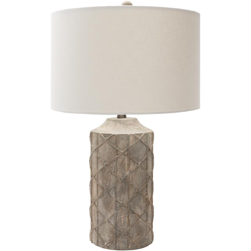 Livabliss BED100-TBL Brenda BED-100 27"H x 16"W x 16"D Accent Table Lamp