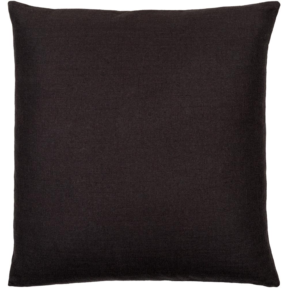Livabliss BNN005-1320 Brandon BNN-005 13"L x 20"W Lumbar Pillow Black
