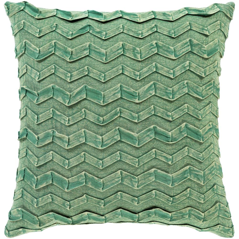 Livabliss CPR001-2222 Caprio CPR-001 22"L x 22"W Accent Pillow Grass Green