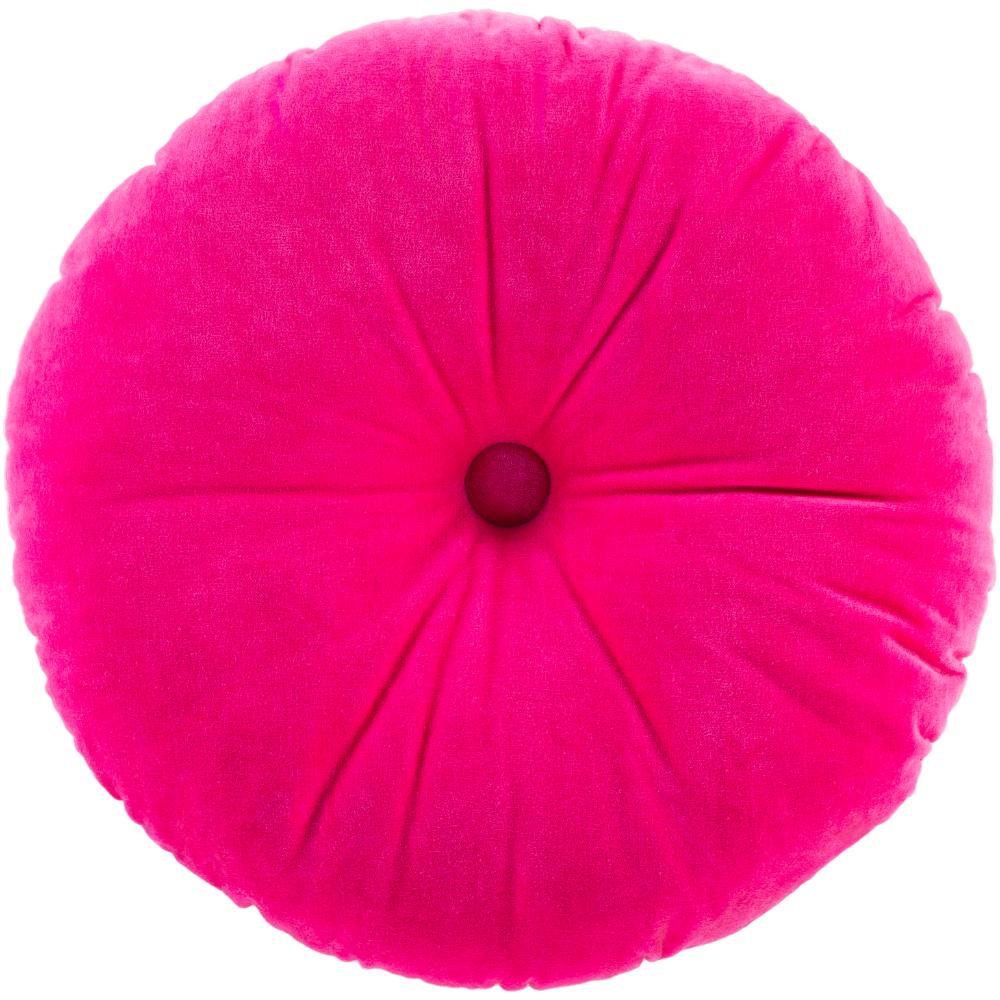 Livabliss CV038-1818 Cotton Velvet CV-038 18"L x 18"W Accent Pillow Rose