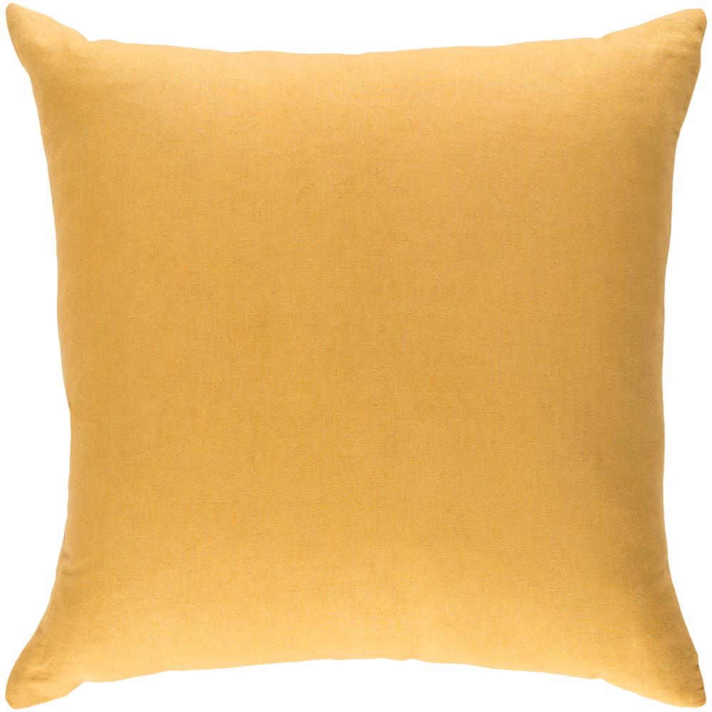 Livabliss ETPA7214-1818 Ethiopia ETPA-7214 18"L x 18"W Accent Pillow MustardMain: Butter