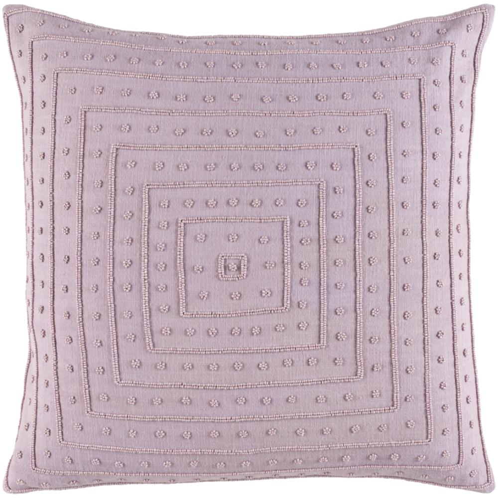Livabliss GI001-1818 Gisele GI-001 18"L x 18"W Accent Pillow Lavender