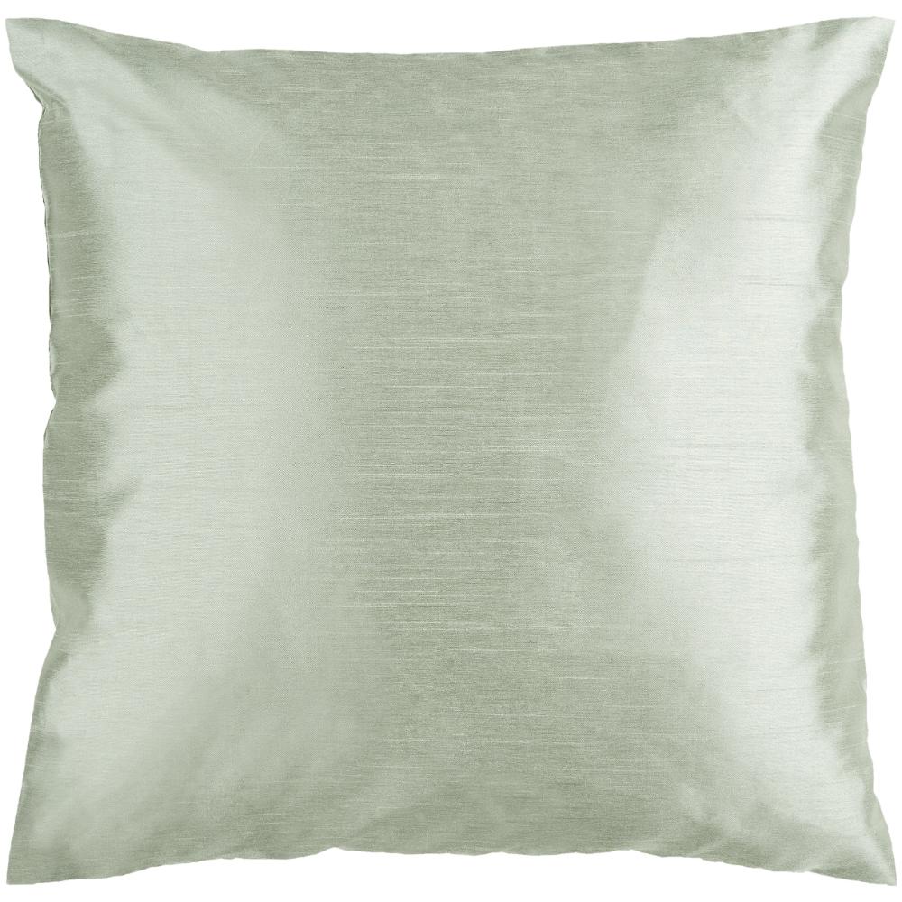 Livabliss HH031-2222 Solid Luxe HH-031 22"L x 22"W Accent Pillow in Green