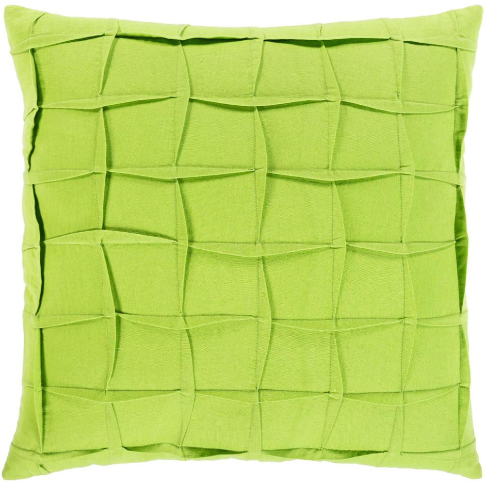 Livabliss HLN002-1818 Halen HLN-002 18"L x 18"W Accent Pillow Green