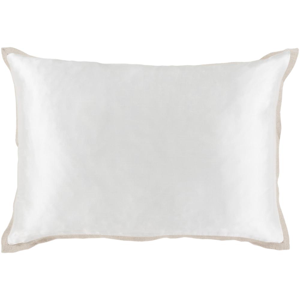 Livabliss HS003-1319 Heiress HS-003 13"L x 19"W Lumbar Pillow Light Gray