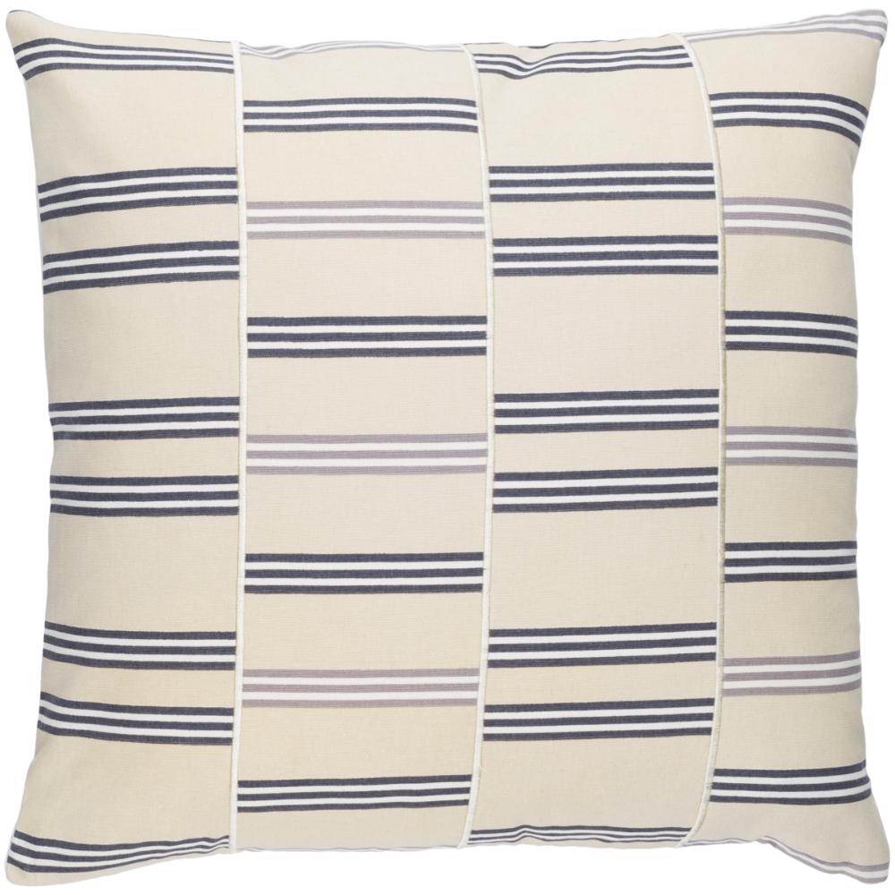 Livabliss INA002-1818 Lina INA-002 18"L x 18"W Accent Pillow in Beige