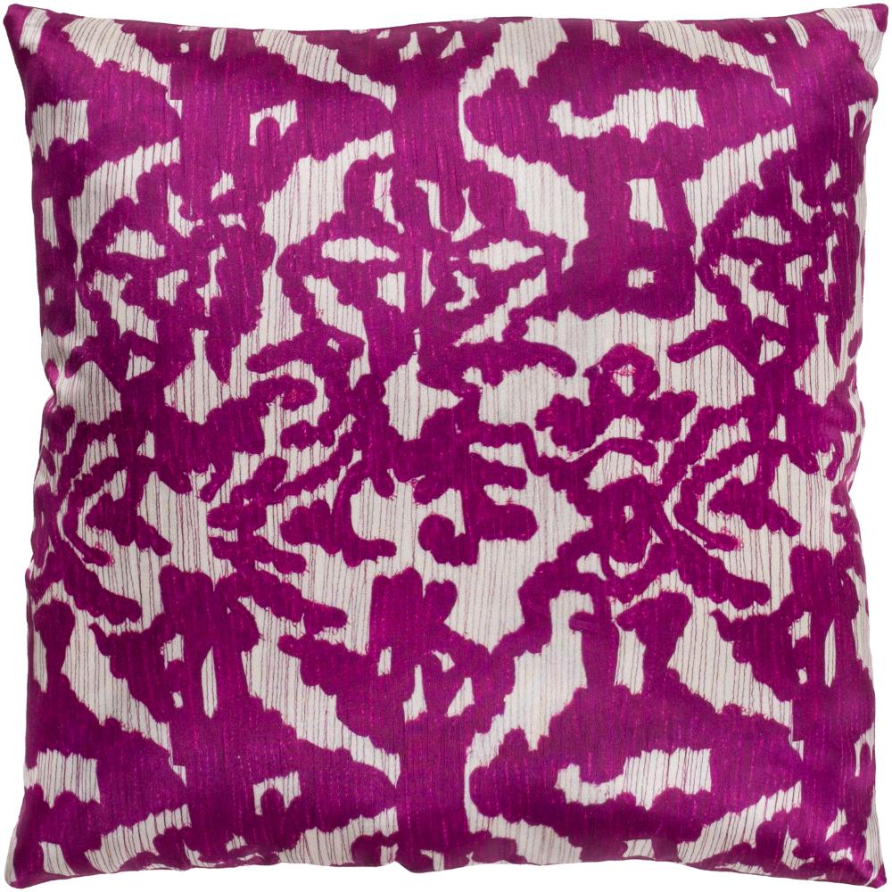 Livabliss LAM004-1818 Lambent LAM-004 18"L x 18"W Accent Pillow in Purple