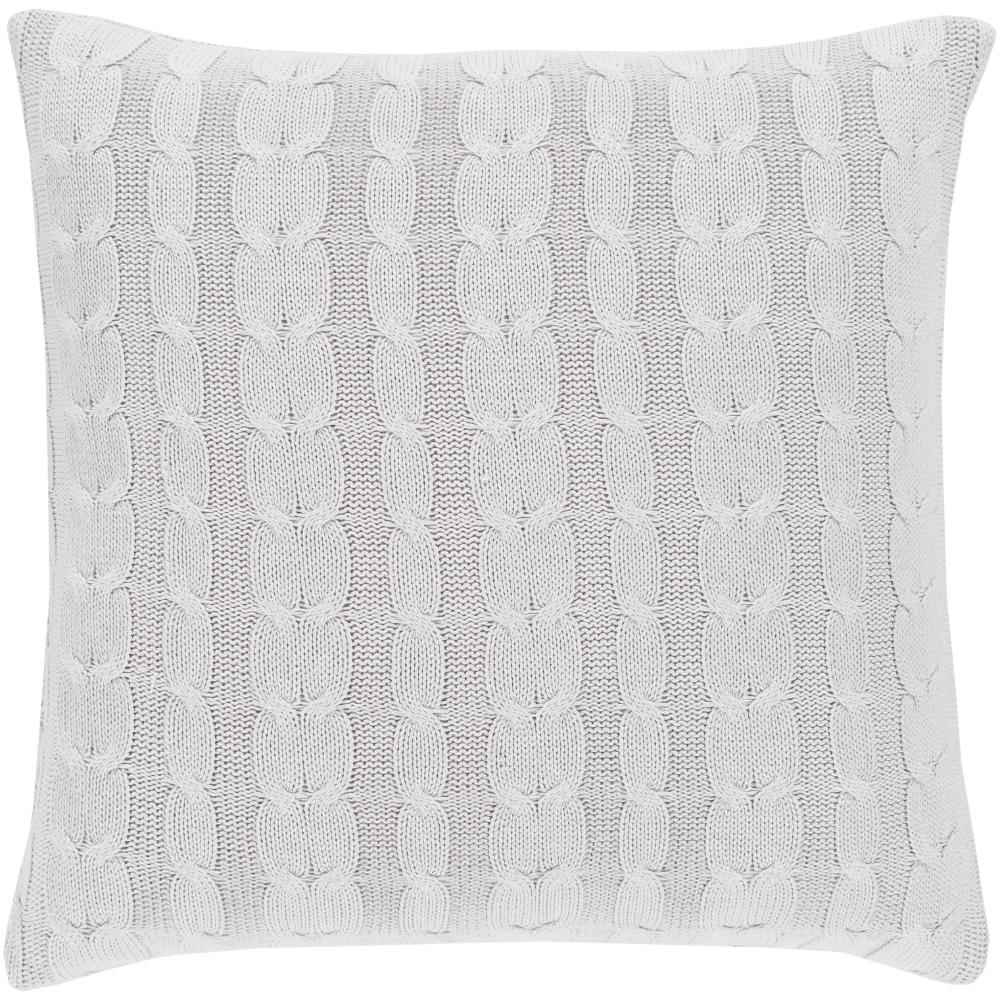Livabliss MTN001-2020 Milton MTN-001 20"L x 20"W Accent Pillow in Light Slate