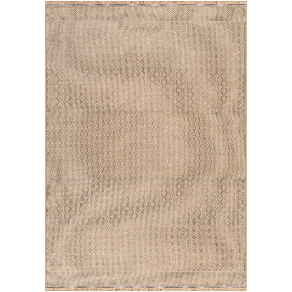 Livabliss MYS-2303 Mystery 27" x 45" Machine Woven Rug in Tan