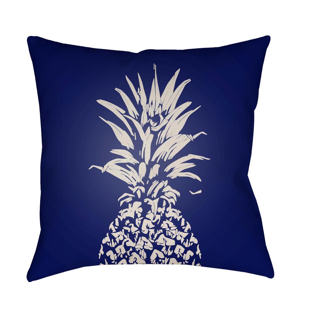 Livabliss PINE003-1818 Pineapple PINE-003 18"L x 18"W Accent Pillow in Violet