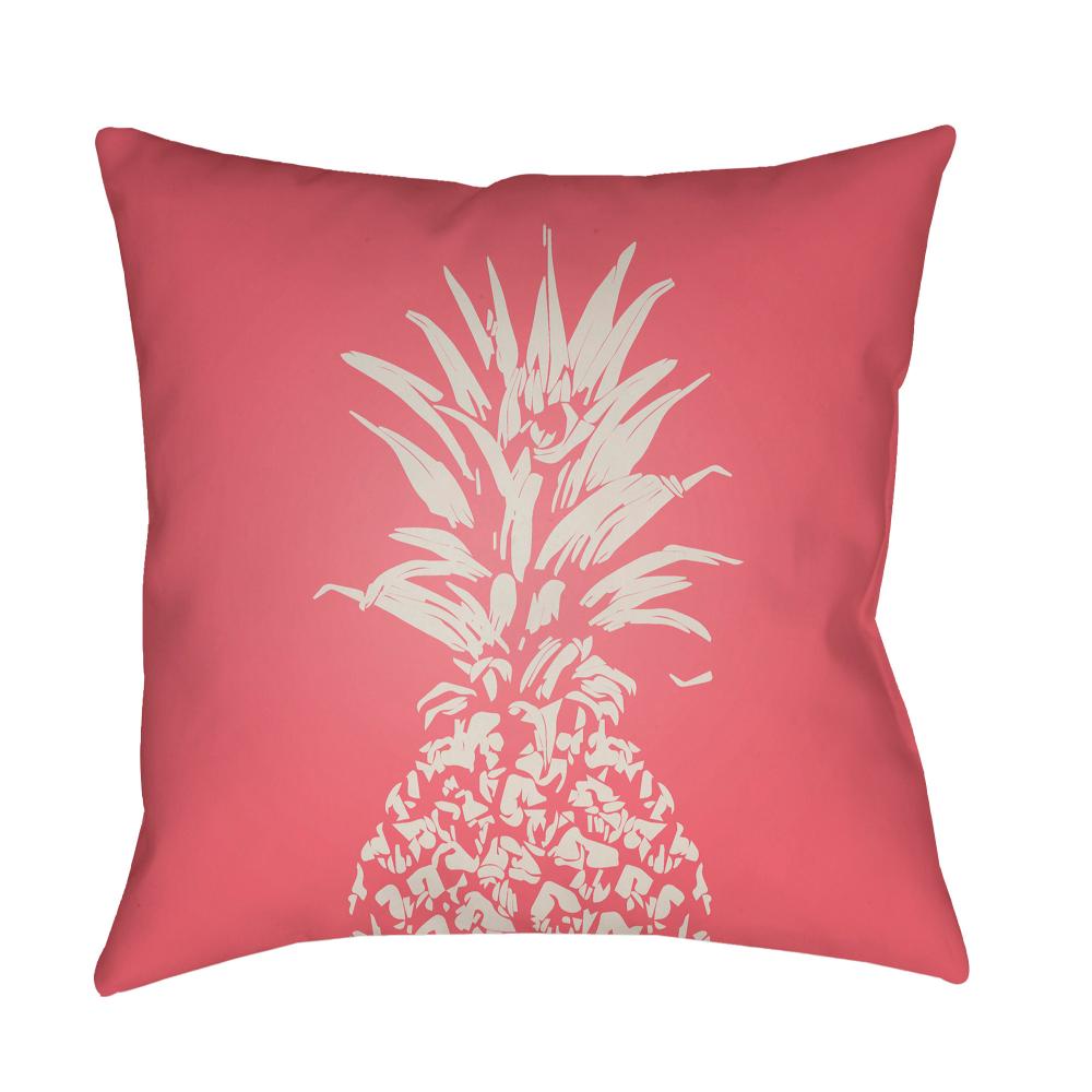 Livabliss PINE004-1818 Pineapple PINE-004 18"L x 18"W Accent Pillow in Rose Gold