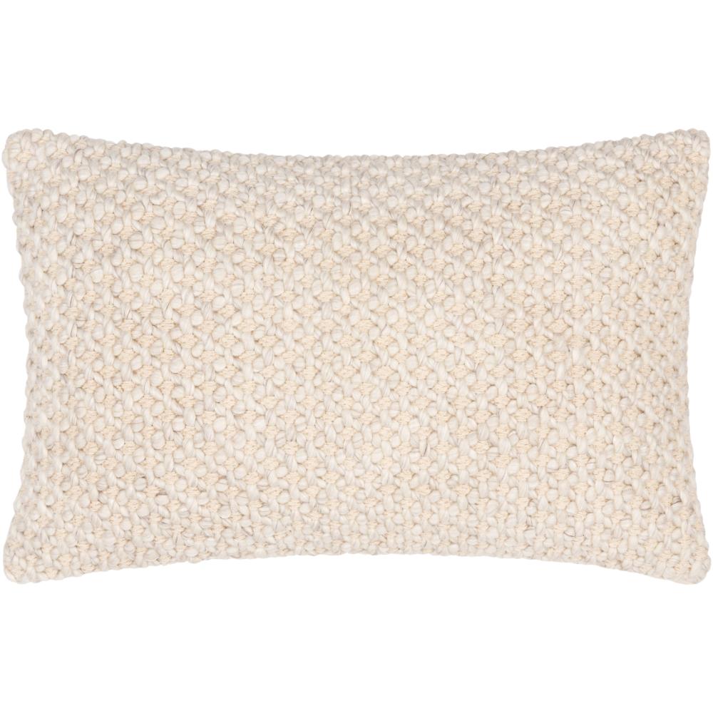 Livabliss RRI001-1422 Karrie RRI-001 14"L x 22"W Lumbar Pillow in Cream