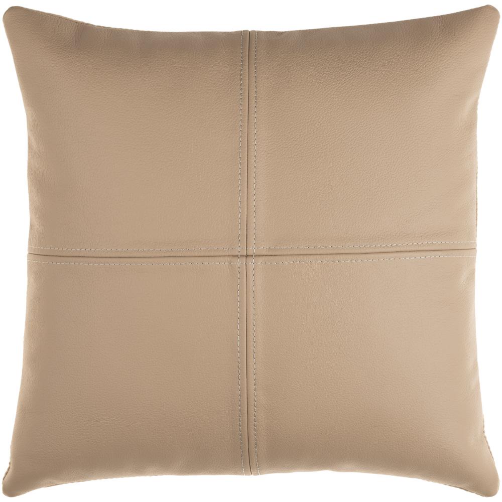 Livabliss SFD004-2020 Sheffield SFD-004 20"L x 20"W Accent Pillow in Tan