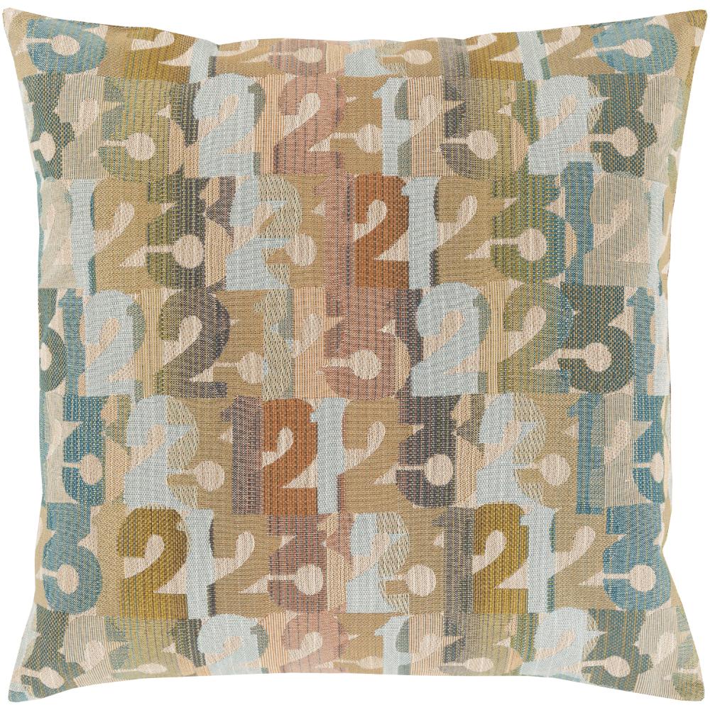 Livabliss SHP002-1818 Shoop Shoop SHP-002 18"L x 18"W Accent Pillow in Brown