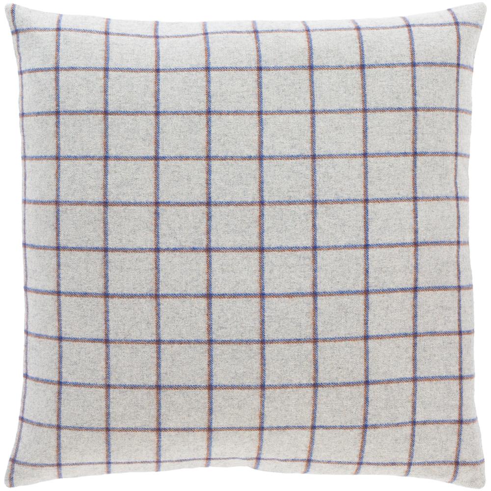 Livabliss SLY001-1818 Stanley SLY-001 18"L x 18"W Accent Pillow in Denim