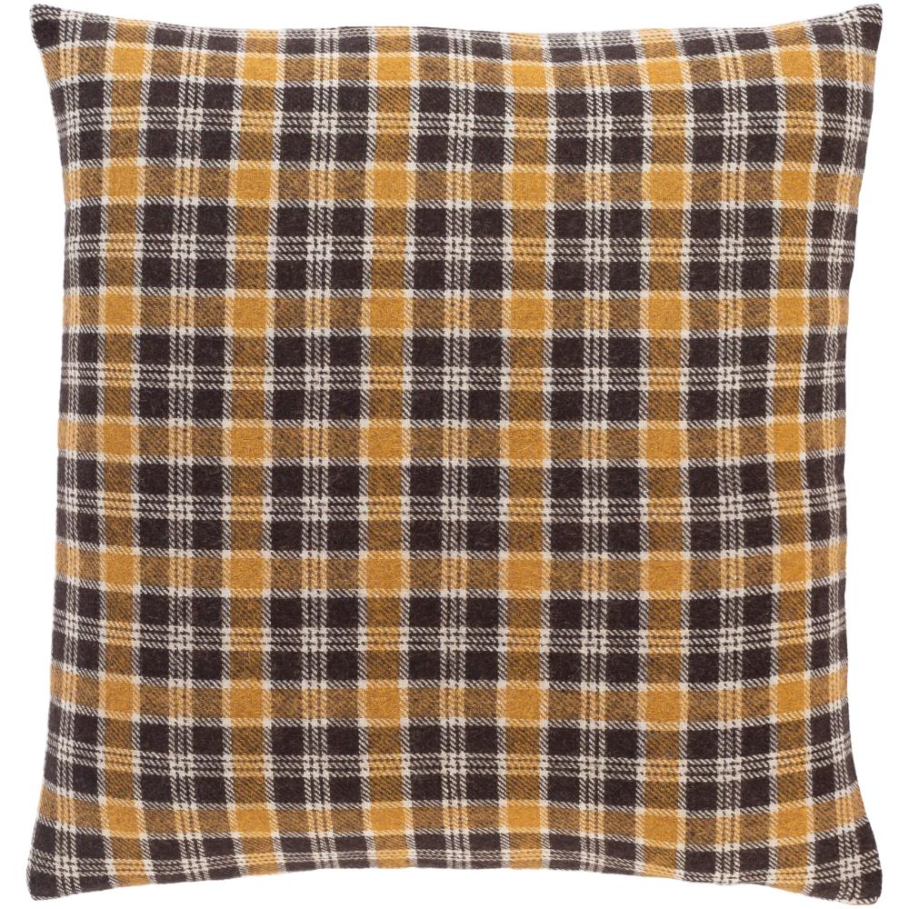 Livabliss SLY002-1818 Stanley SLY-002 18"L x 18"W Accent Pillow in Black