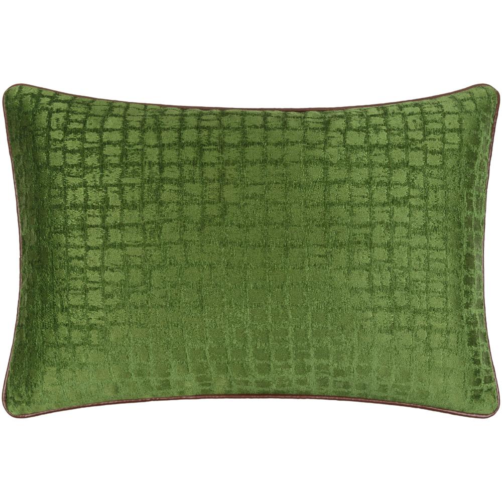 Livabliss TBI005-1320 Tambi TBI-005 13"L x 20"W Lumbar Pillow in Grass Green