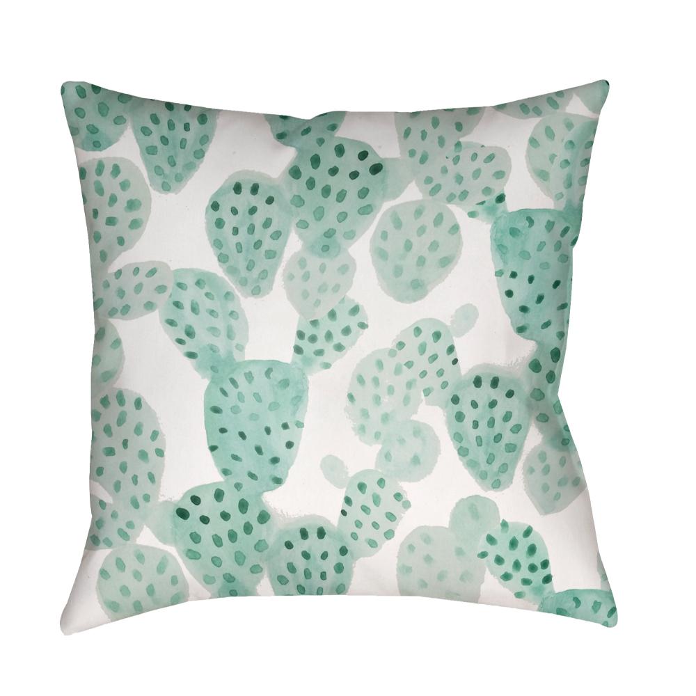 Livabliss WMAYO032-1818 Prickly II WMAYO-032 18"L x 18"W Accent Pillow in Off-White