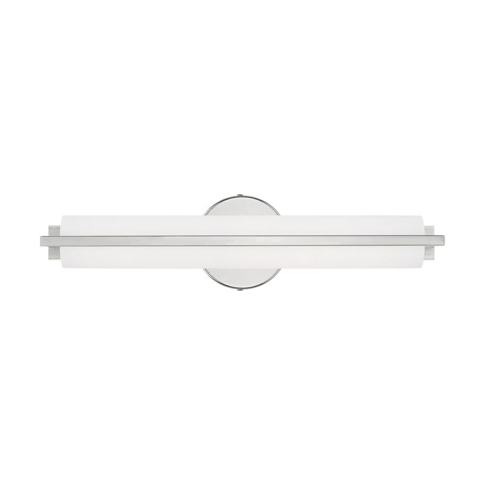 Livex Lighting 10352-05 18W LED Polished Chrome ADA Bath Vanity