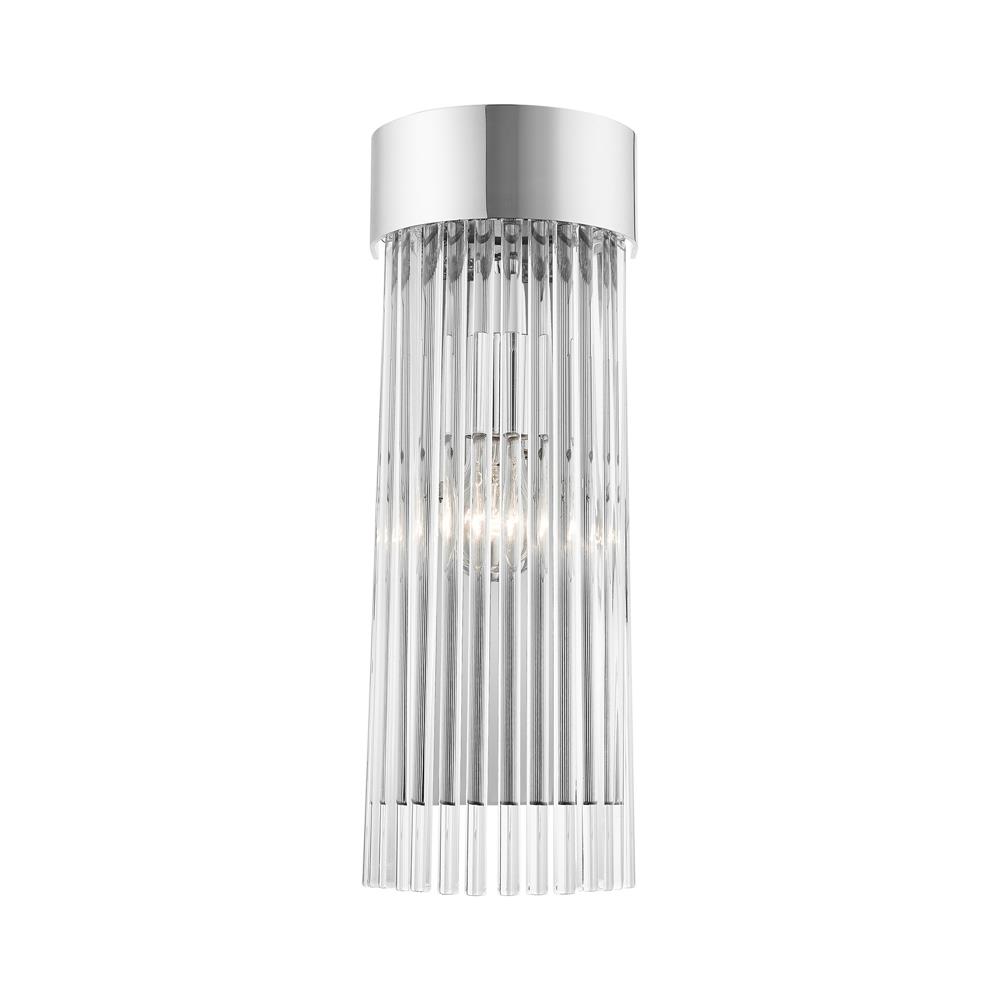 Livex Lighting 15711-05 Norwich Sconce in Polished Chrome 